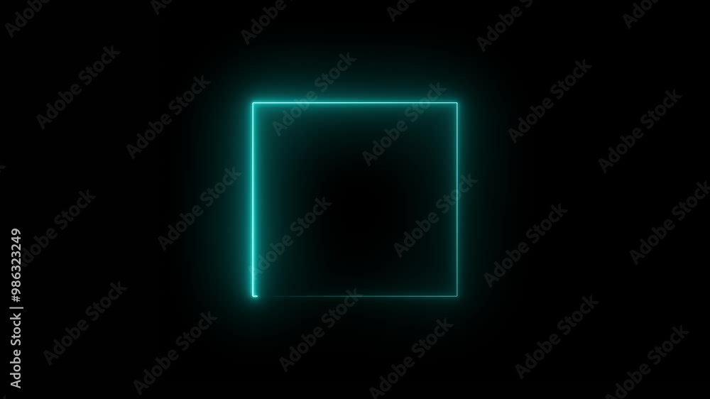 abstract glowing neon rectangle border frame in the shape rectangle glowing and futuristic energy line abstract glowing neon rectangle border frame in the shape rectangle glowing and futuristic energy line