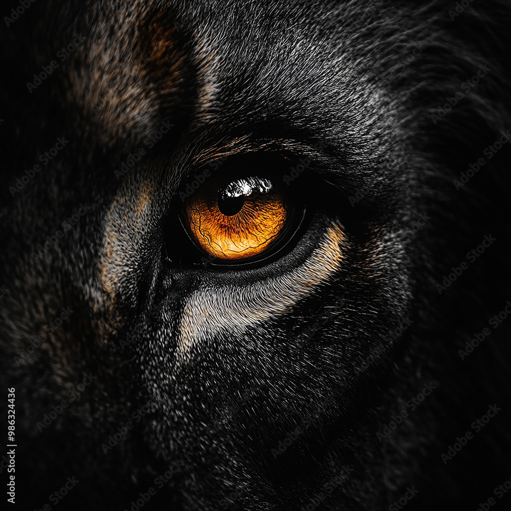 wild lion eye close up shot with dark colour background generated by AI wild lion eye close up shot with dark colour background generated by AI
