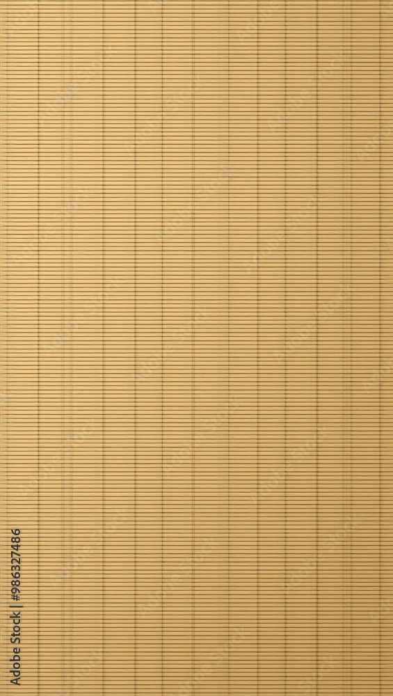 Zen like bamboo mat texture with tightly woven slats in light tan golden hues Zen like bamboo mat texture with tightly woven slats in light tan golden hues
