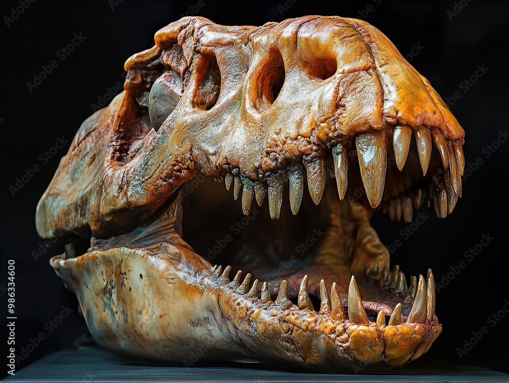 Tyrannosaurus Rex Skull Fossil: A Glimpse into the Past Tyrannosaurus Rex Skull Fossil: A Glimpse into the Past