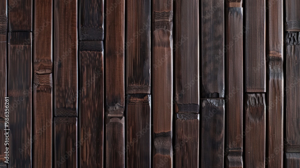 Dark Brown Bamboo Wood Panel Dark Brown Bamboo Wood Panel