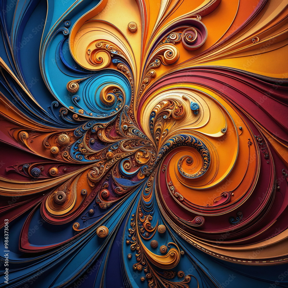 Indian Abstract Background Indian Abstract Background