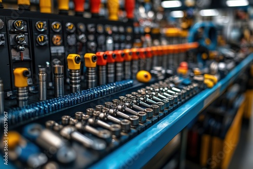 Organized Tools in a Workshop Setting