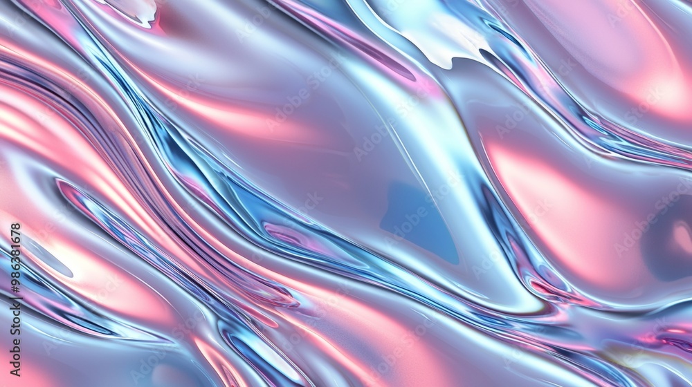 Mesmerizing design of liquid chromatic metallic texture, creating a captivating visual experience. This abstract background is ideal for projects that require a touch of elegance and modernity Mesmerizing design of liquid chromatic metallic texture, creating a captivating visual experience. This abstract background is ideal for projects that require a touch of elegance and modernity