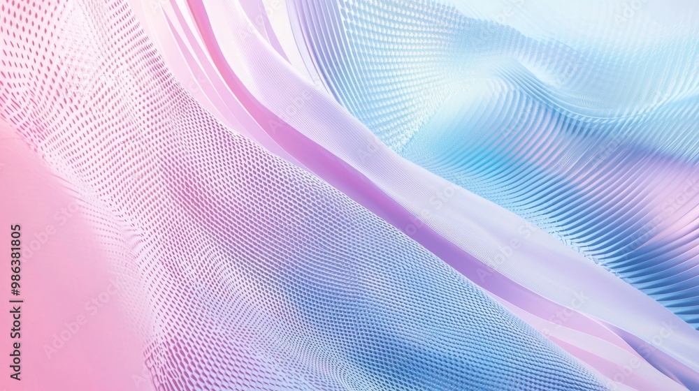 Abstract background in blue and pink tones with a wavy pattern flowing from left to right, creating a sense of movement and dynamism Abstract background in blue and pink tones with a wavy pattern flowing from left to right, creating a sense of movement and dynamism