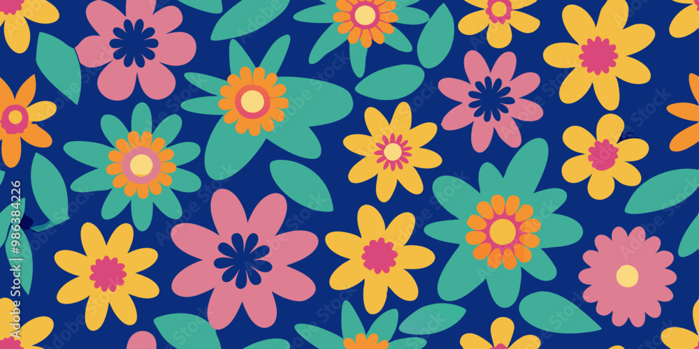 seamless pattern with flowers seamless pattern with flowers