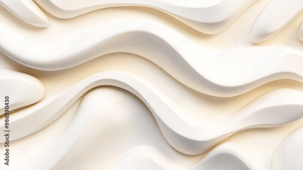 Graceful white waves flow together in a modern, stylish design perfect for various projects. Ideal for tech, fashion, beauty, and more. Trendy and creative Graceful white waves flow together in a modern, stylish design perfect for various projects. Ideal for tech, fashion, beauty, and more. Trendy and creative
