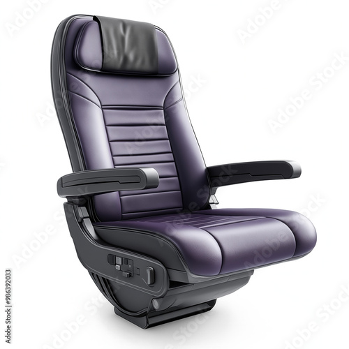 Airline Seat Isolated