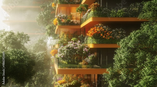 Vertical garden architecture