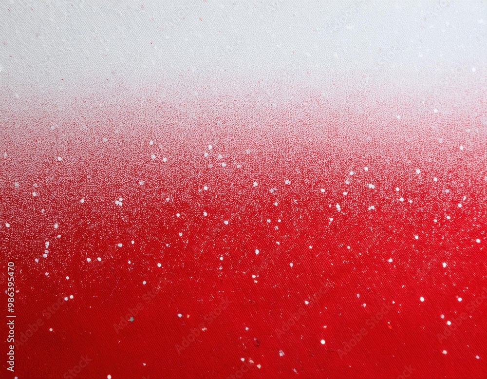 Red and White Gradient with Sparkling Festive Backdrop