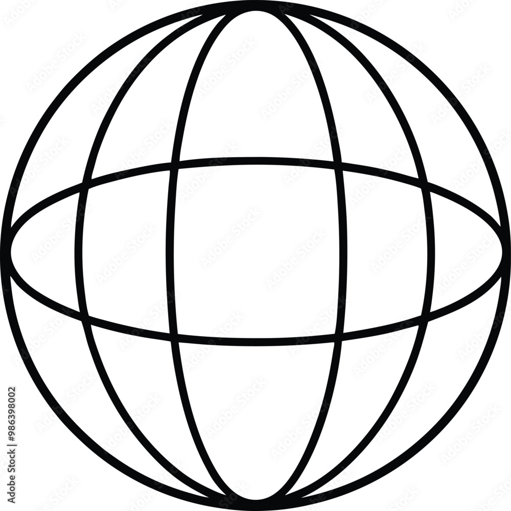 Stunning Globe Icon Vector Illustration for Global Connectivity Themes
Stunning Globe Icon Vector Illustration for Global Connectivity Themes