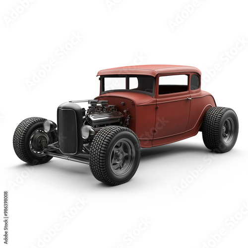 Hot Rod Isolated