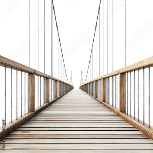 Suspension Bridge Isolated