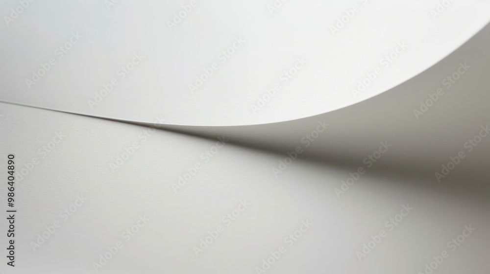 Abstract White Paper Fold Abstract White Paper Fold