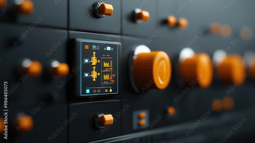 Factory with real-time monitoring systems optimizing manufacturing output and reducing waste Factory with real-time monitoring systems optimizing manufacturing output and reducing waste