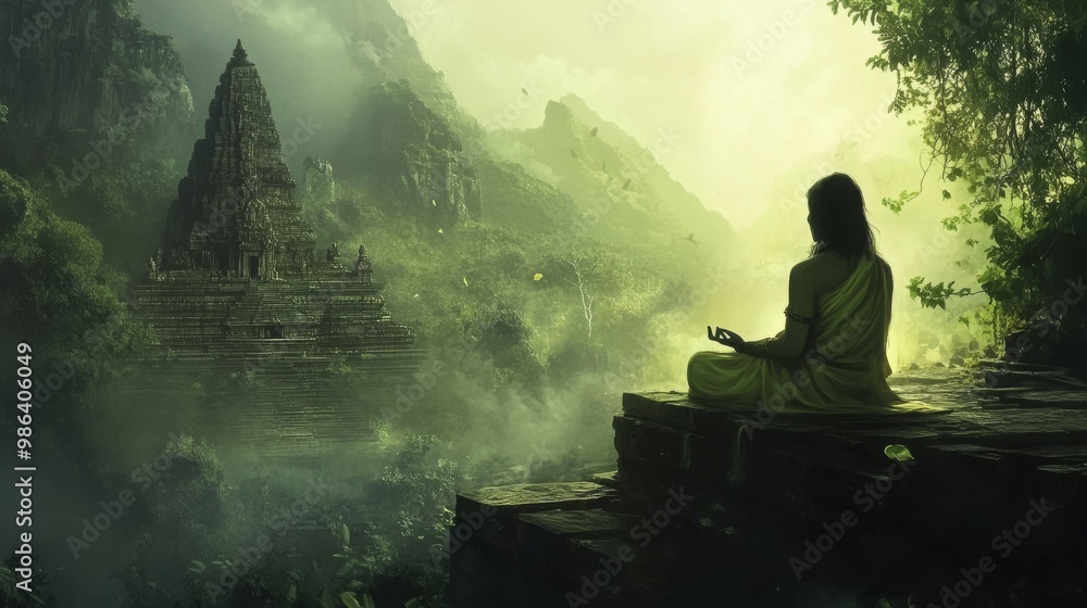 Ayurveda background, the science of long life, calm, nature, 16:9 Ayurveda background, the science of long life, calm, nature, 16:9