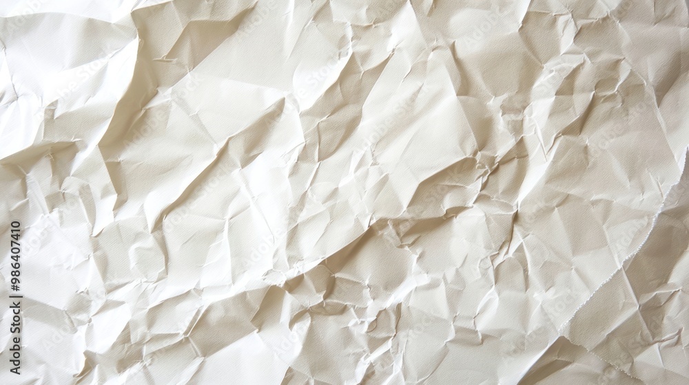 Obraz premium Crumpled Paper Texture