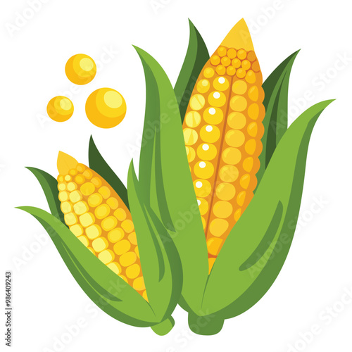 orn hand drawn vector illustration set. Isolated Vegetable engraved style object