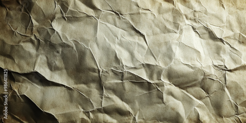 Wrinkled Old paper background. Background for various purposes.