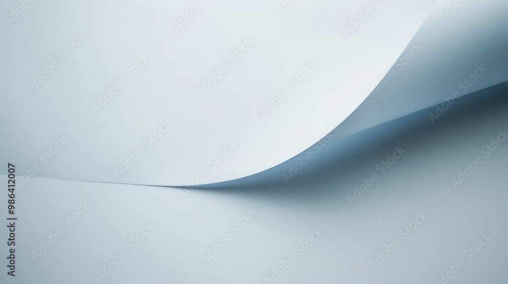 Abstract Paper Curl Abstract Paper Curl