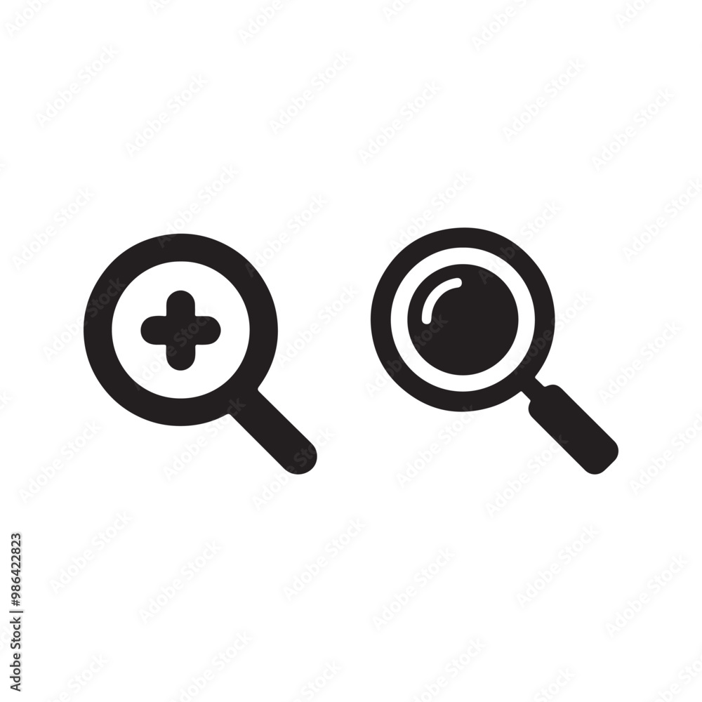 Search Icon vector illustration, magnifying glass symbol, search icon clip art , zoom in and zoom out symbol, Search Icon vector illustration, magnifying glass symbol, search icon clip art , zoom in and zoom out symbol,