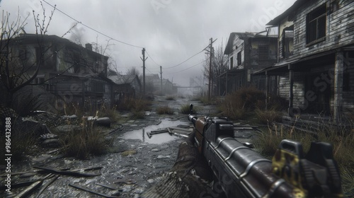 magazine of Develop a survival simulation game set in a post-apocalyptic world where players must scavenge for resources and fend off threats from rival factions.