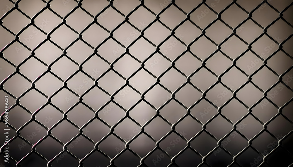 Chain link fence, cut out background for creative graphic design Chain link fence, cut out background for creative graphic design