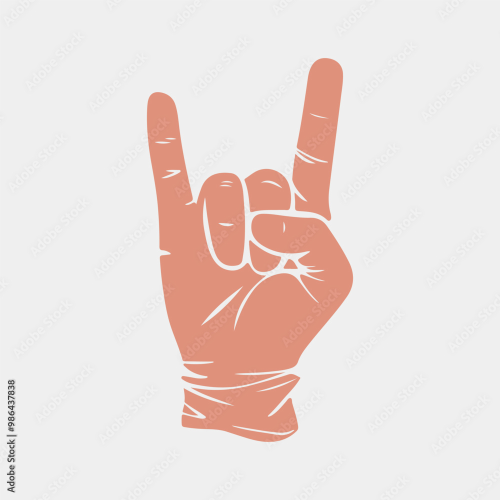 handdrawn ok hand sign handdrawn ok hand sign