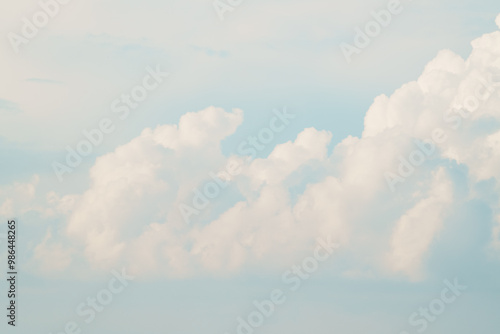 Clouds and Light Blue Sky - September in Switzerland