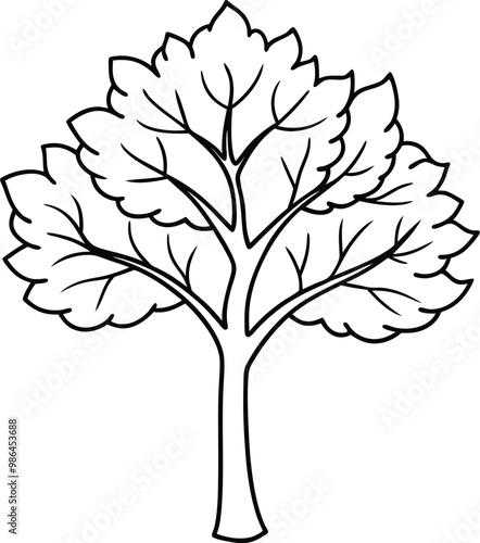 tree with leaves