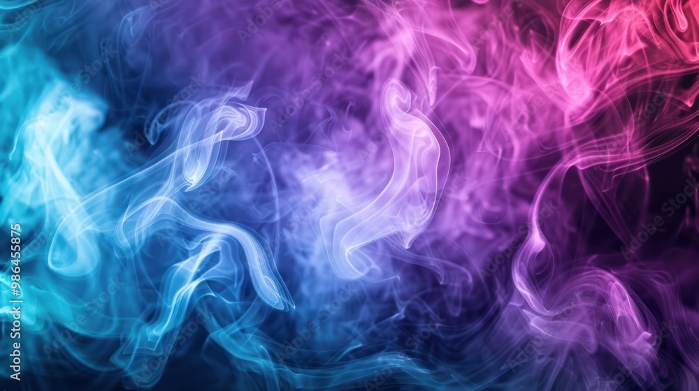 Obraz premium Abstract Smoke Art