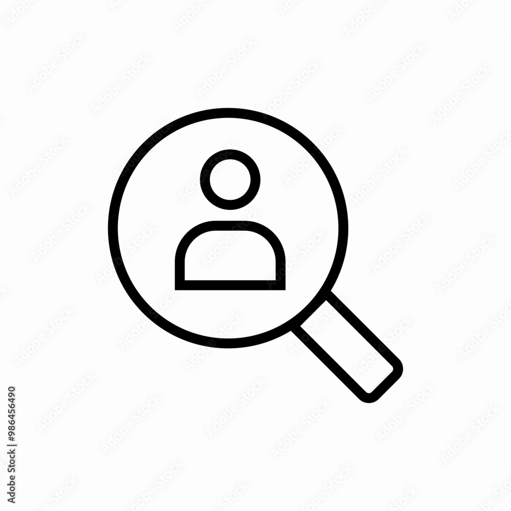 icon vector sign magnifying glass
user icon vector sign magnifying glass
user