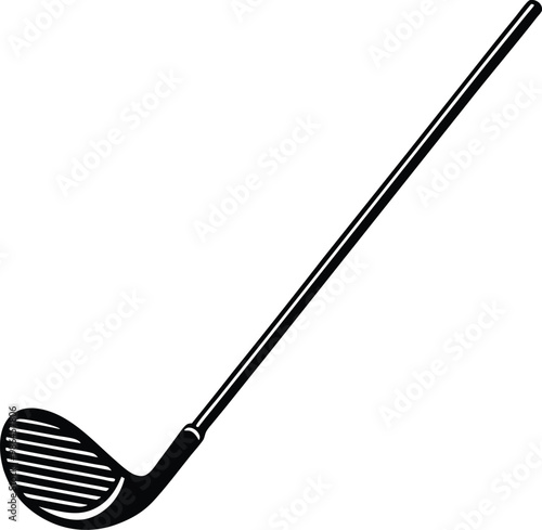 golf club and ball