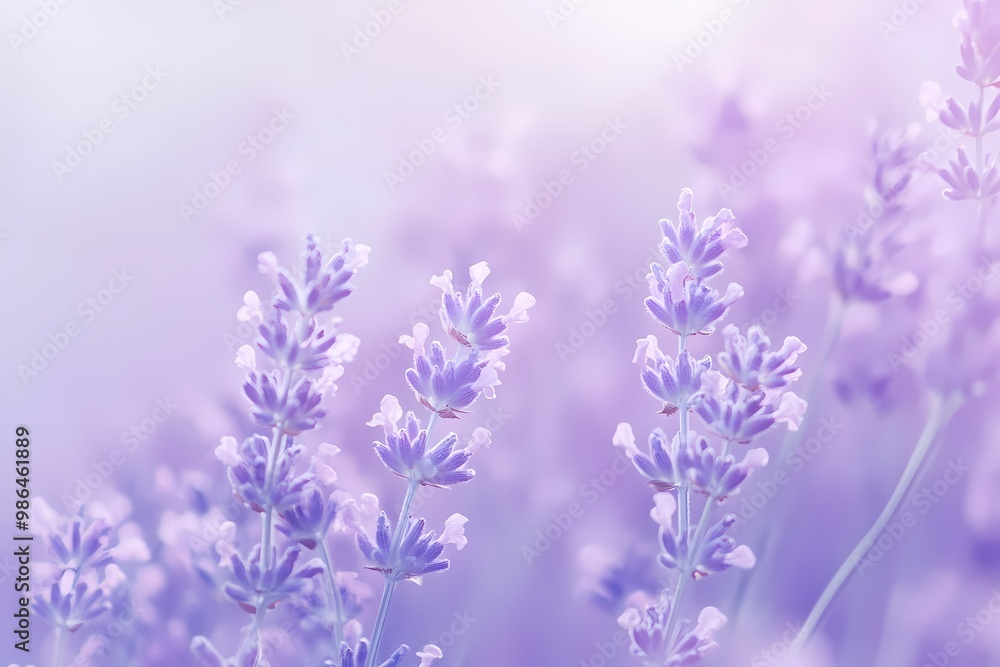 Obraz premium Soft Lavender Pastel Background for Design Projects
