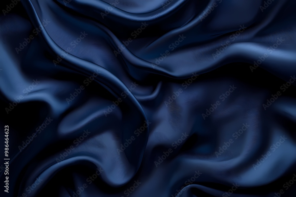 Deep Midnight Blue Smooth Background Deep Midnight Blue Smooth Background