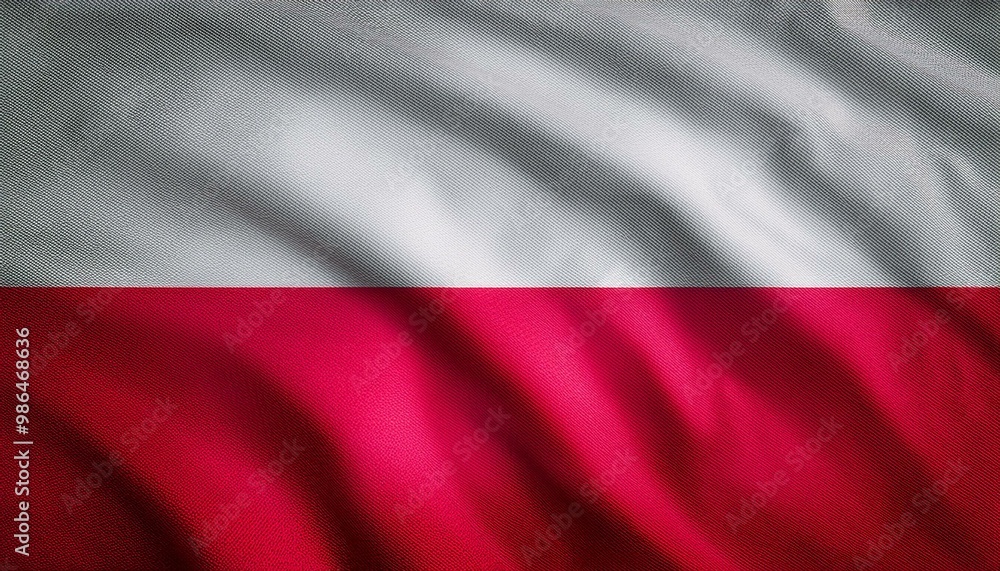 ポーランドの国旗(waving national flag of Poland.)
ポーランドの国旗(waving national flag of Poland.)