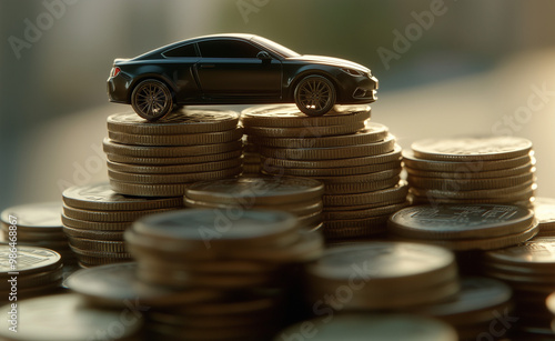 cars are getting more expensive, money photo