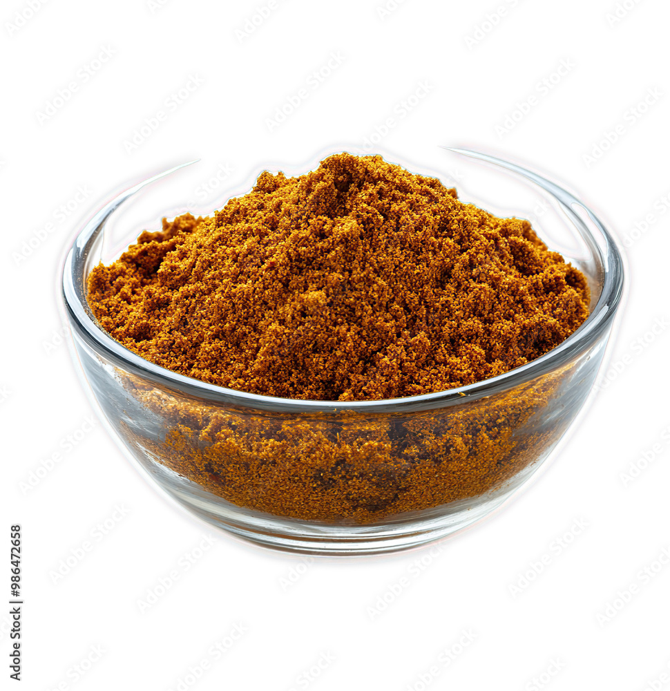 Aromatic Spice Blend in Glass Bowl Aromatic Spice Blend in Glass Bowl
