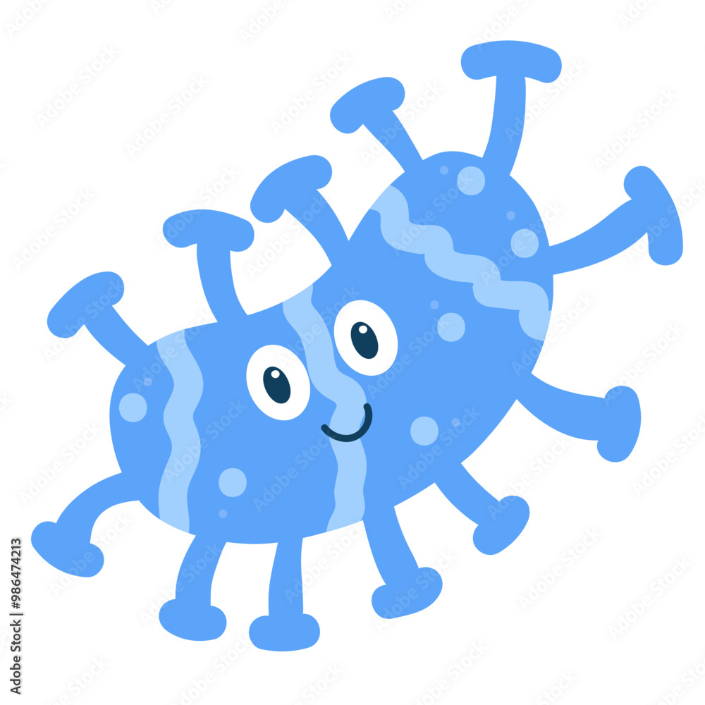 Bacteria with a funny look on their faces Bacteria with a funny look on their faces