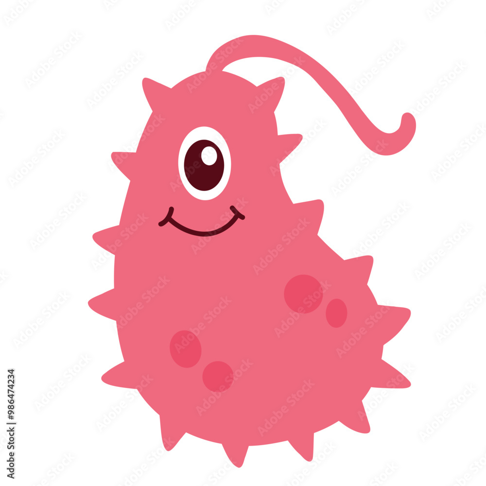 Bacteria with a funny look on their faces Bacteria with a funny look on their faces