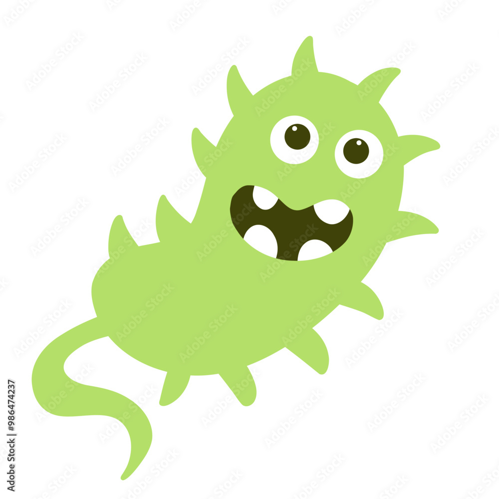 Bacteria with a funny look on their faces Bacteria with a funny look on their faces