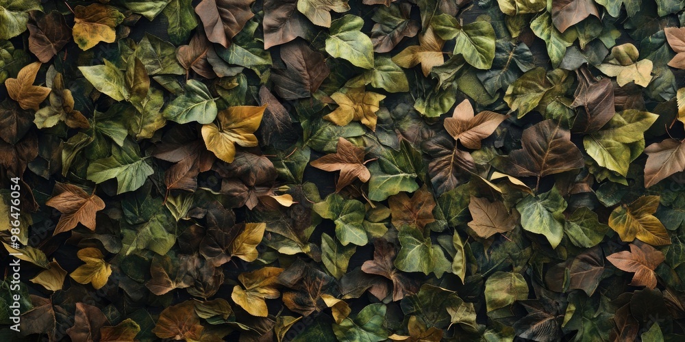 Veterans day autumn leaves background with copy space for holiday design Veterans day autumn leaves background with copy space for holiday design
