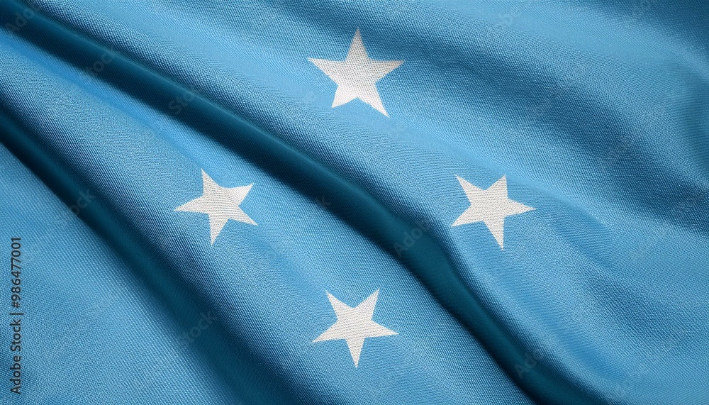 ミクロネシアの国旗(waving national flag of Micronesia.)
ミクロネシアの国旗(waving national flag of Micronesia.)
