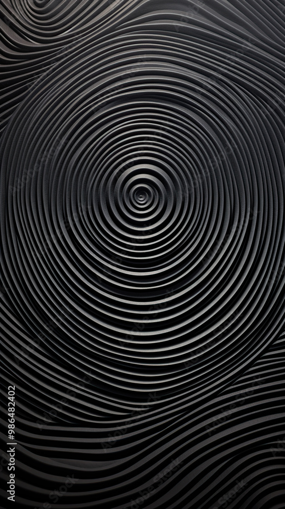 Abstract optical illusion with concentric circles Abstract optical illusion with concentric circles