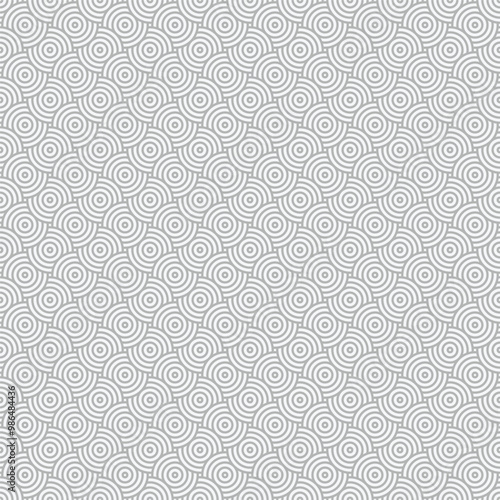 Circle Pattern Design and Circle Wallpaper Design. Vector illustration