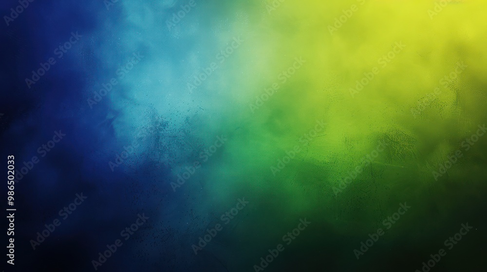 Abstract Green and Blue Abstract Green and Blue
