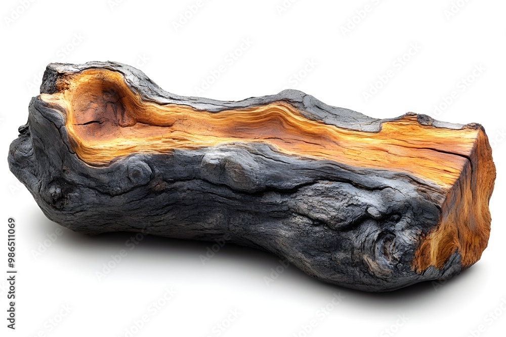 stump isolated on white background stump isolated on white background