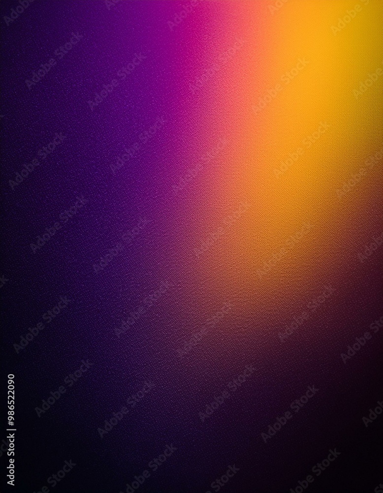 Fototapeta premium Dark abstract color gradient background purple magenta yellow black