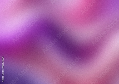 abstract wavy blurred pink and purple grainy background