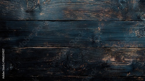 Dark rustic wooden background featuring deep textures and natural grain